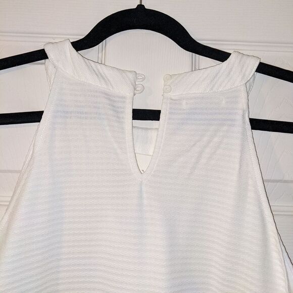 NWT Maurice's white empire waist dress - Picture 2 of 4